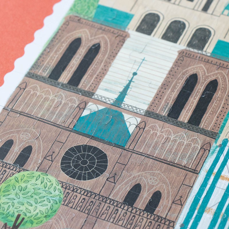Paris city puzzle